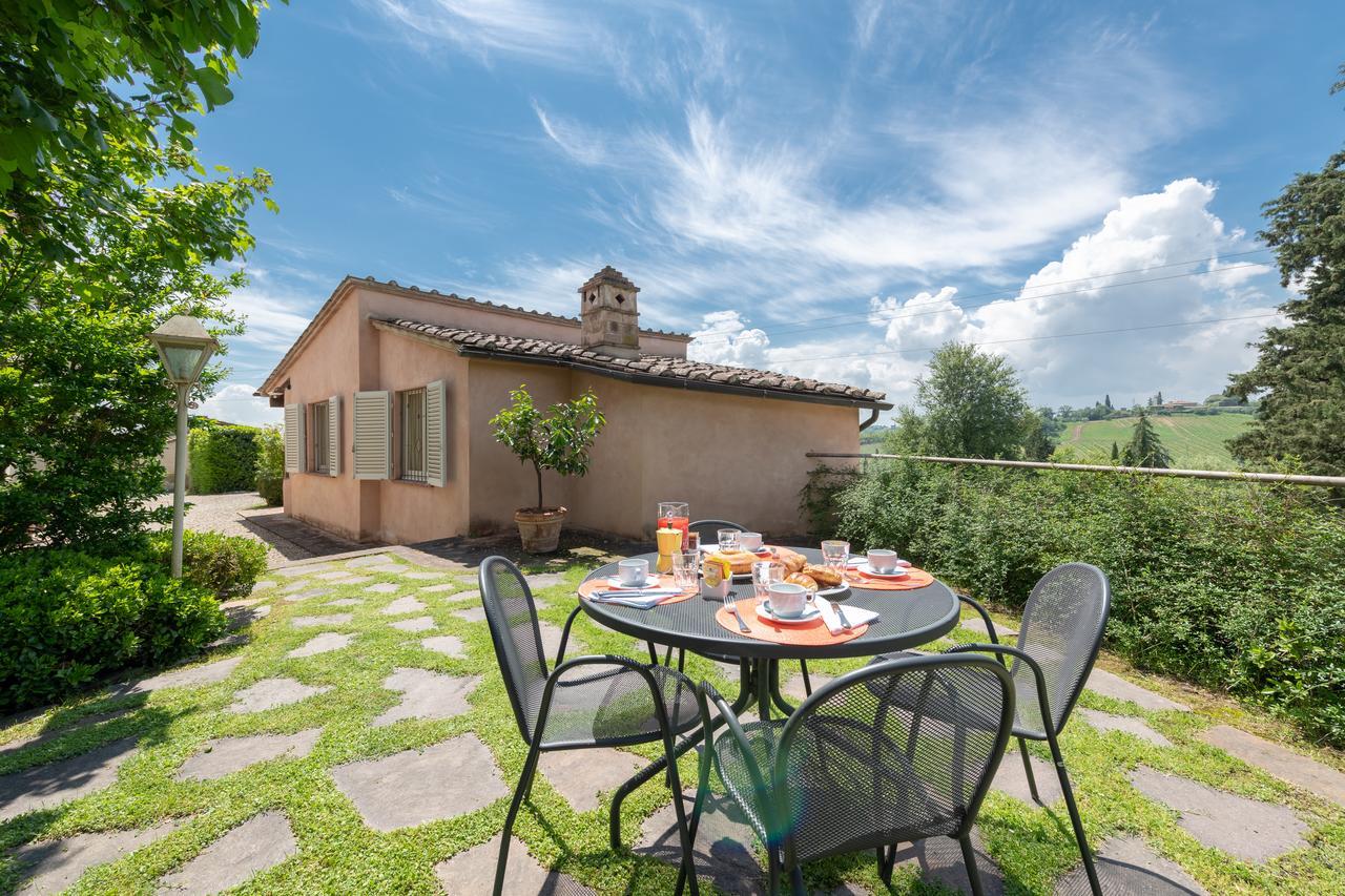 Villa Il Borghetto Сиена Экстерьер фото