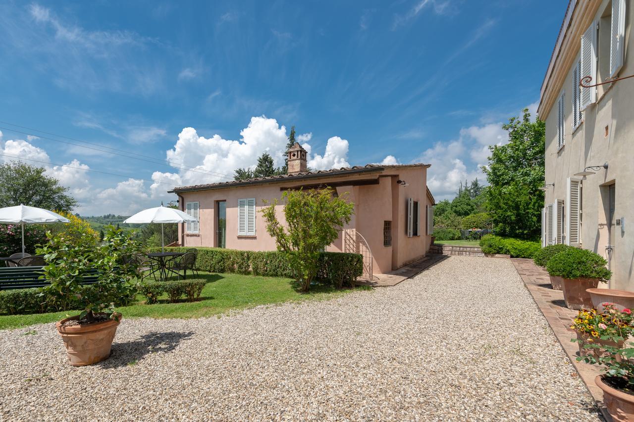 Villa Il Borghetto Сиена Экстерьер фото