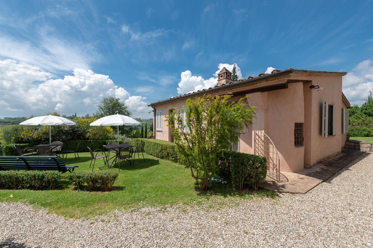 Villa Il Borghetto Сиена Экстерьер фото