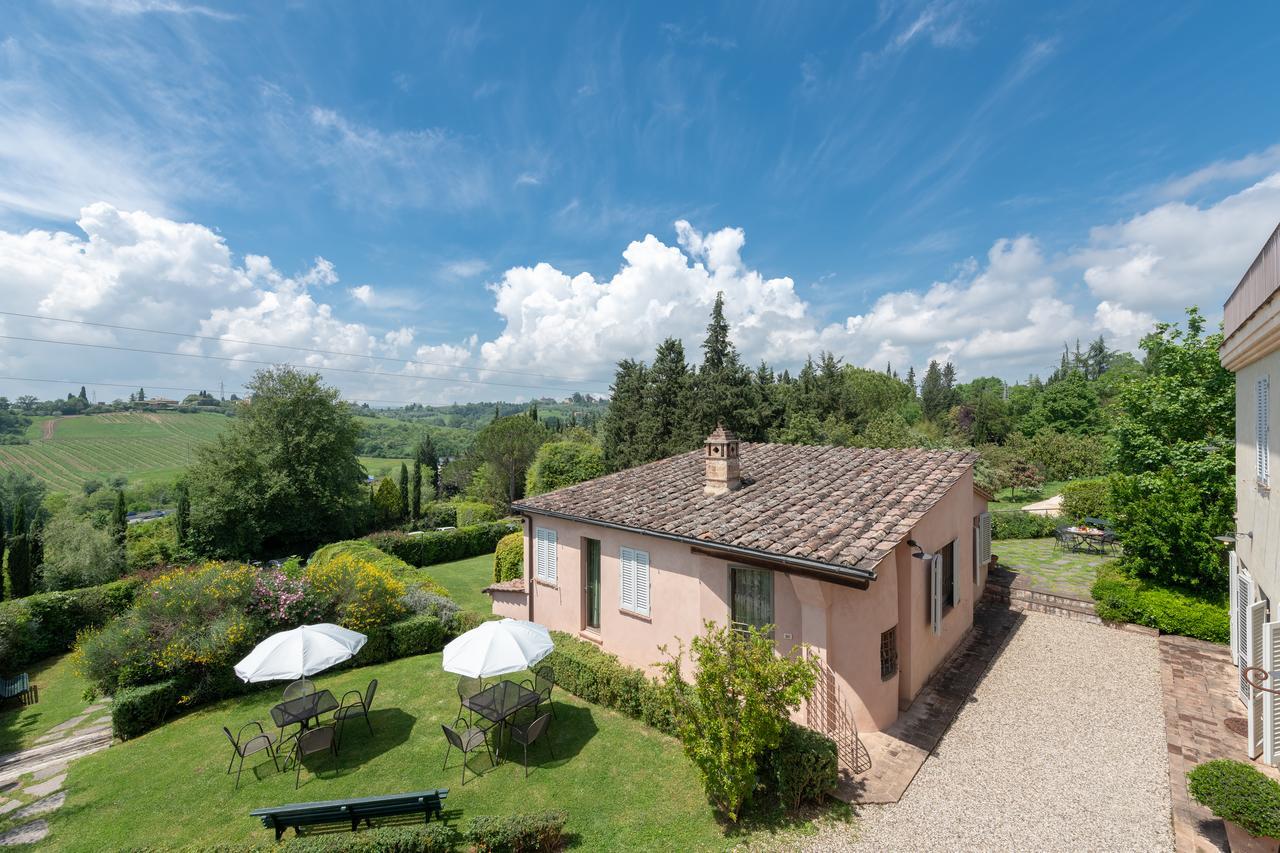 Villa Il Borghetto Сиена Экстерьер фото