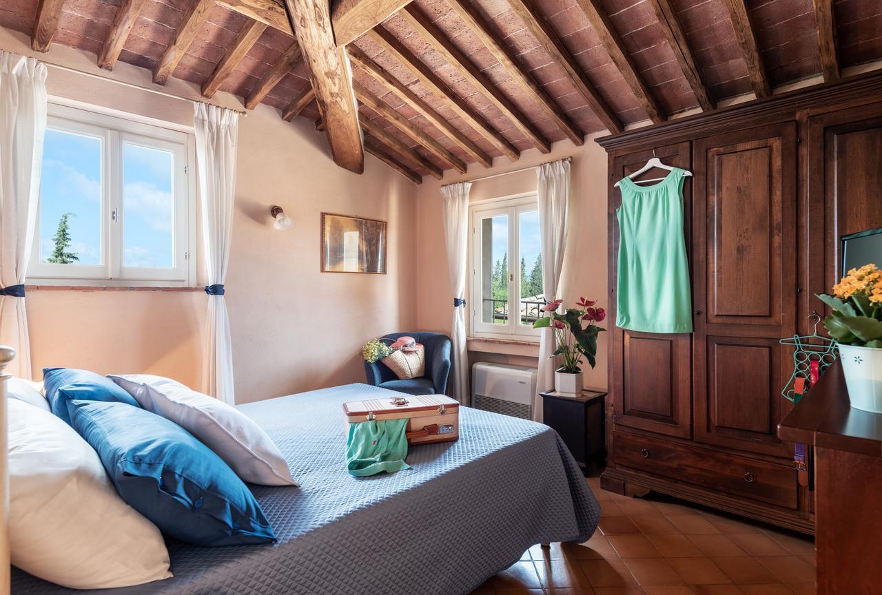 Villa Il Borghetto Сиена Экстерьер фото