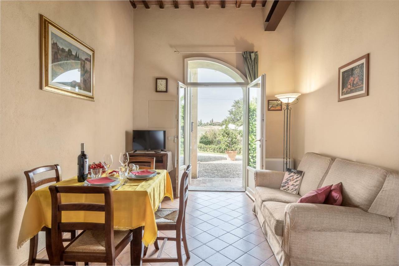 Villa Il Borghetto Сиена Экстерьер фото